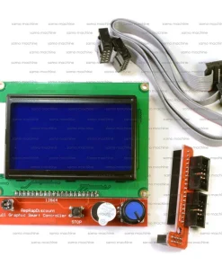 نمای اصلی نمایشگر LCD 12864 پرینتر سه بعدی سامو ماشین