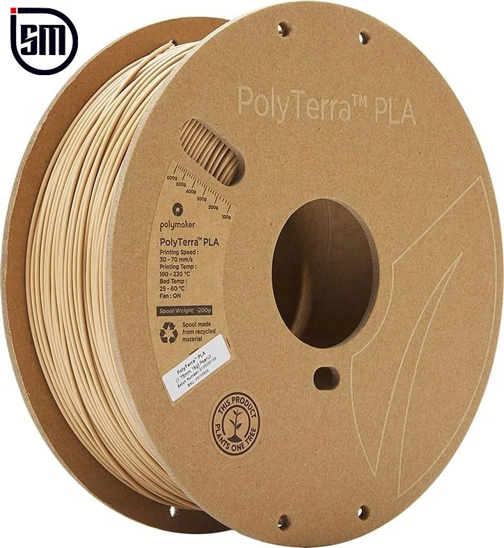 filament-peanut-color-main-view-01 تصویر اصلی فیلامنت PLA رنگ بادام زمینی مارک ترا سامو ماشین