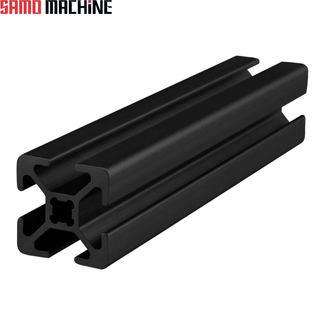 prvfyl-alvmynyvmy-shyardar-20x20-mshky-gallery-01 تصویر اصلی پروفیل آلومینیومی شیاردار 20×20 مشکی سامو ماشین