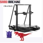 پرینتر سه بعدیCR-6 Max با قطعه پرینت شده