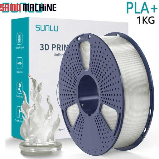 فیلامنت PLA PLUS برند SUNLU رنگ شفاف