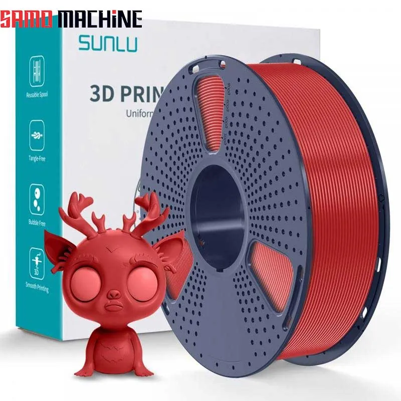 fylamnt-pla-plus-brnd-sunlu-rng-ghrmz-1-75mm-main-view-01 تصویر اصلی فیلامنت PLA PLUS برند SUNLU رنگ قرمز سامو ماشین