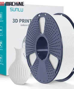 تصویر اصلی فیلامنت PLA PLUS برند SUNLU رنگ سفید سامو ماشین